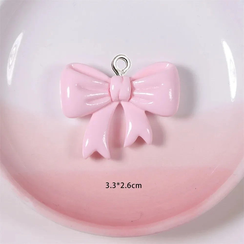 Resin Craft Ideas - 10 Pieces Candy Color Bow Resin