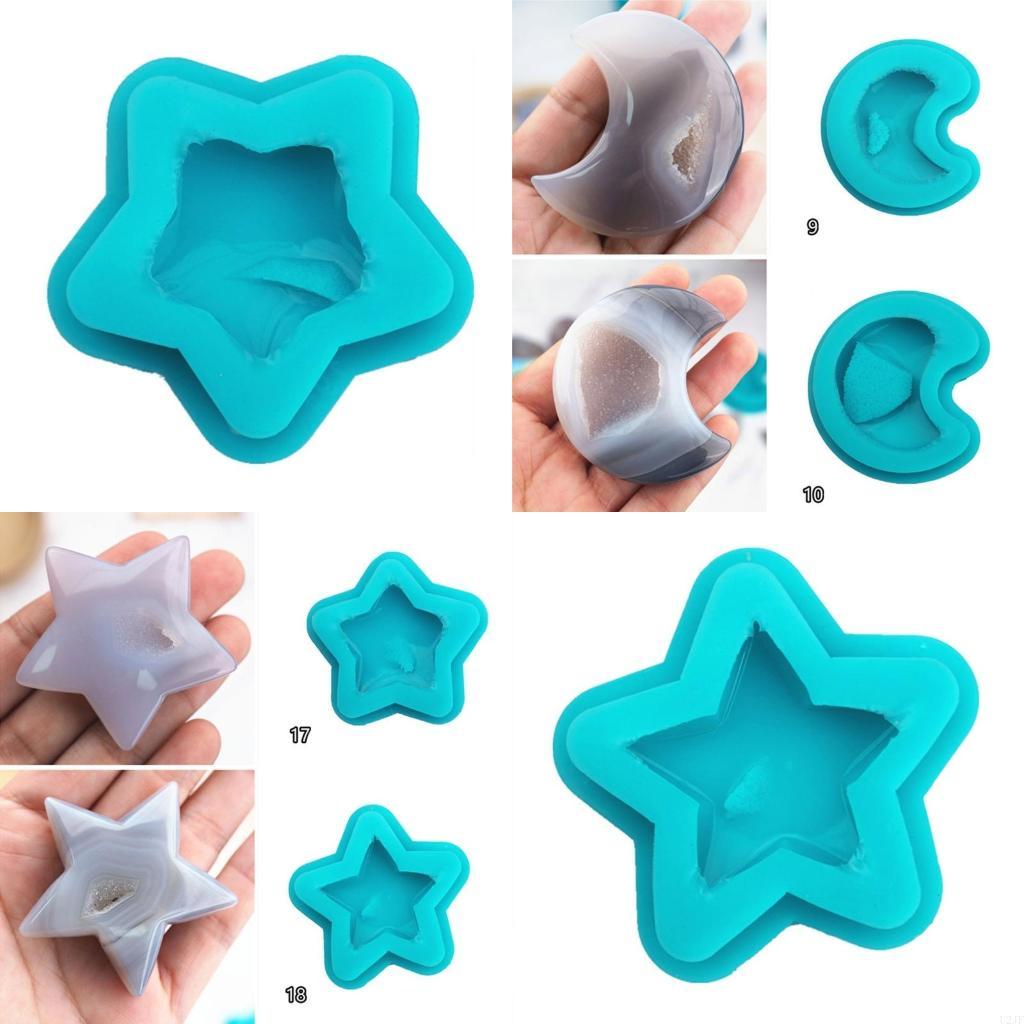 Geode Mold Silicone - Khuôn silicon đá quý Khuôn đá