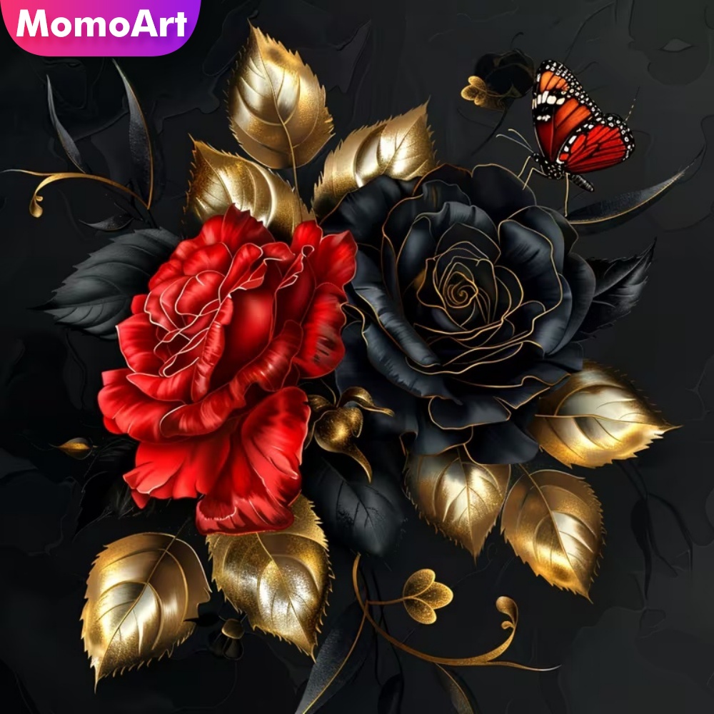 Resin Craft For Beginners - Momoart 5D DIY Diamond Mosaic Flower