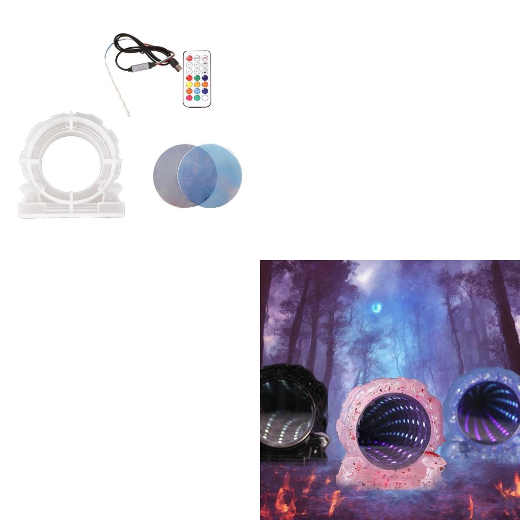 Resin Craft Genshin - Khuôn đúc silicone gương Abyssal để