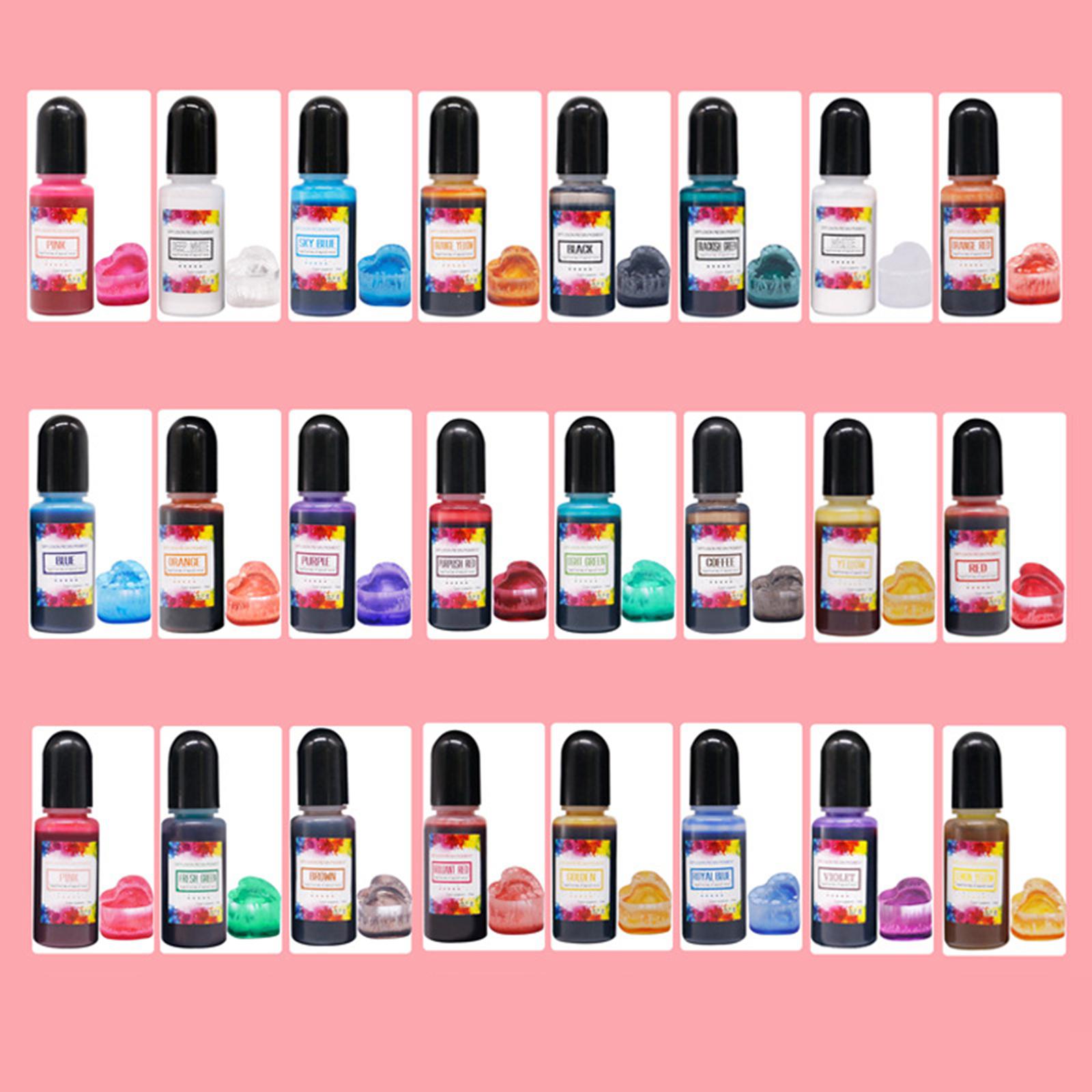 24Pcs Alcohol Inks Epoxy Resin - đánh giá và giá Resin Dye Alcohol