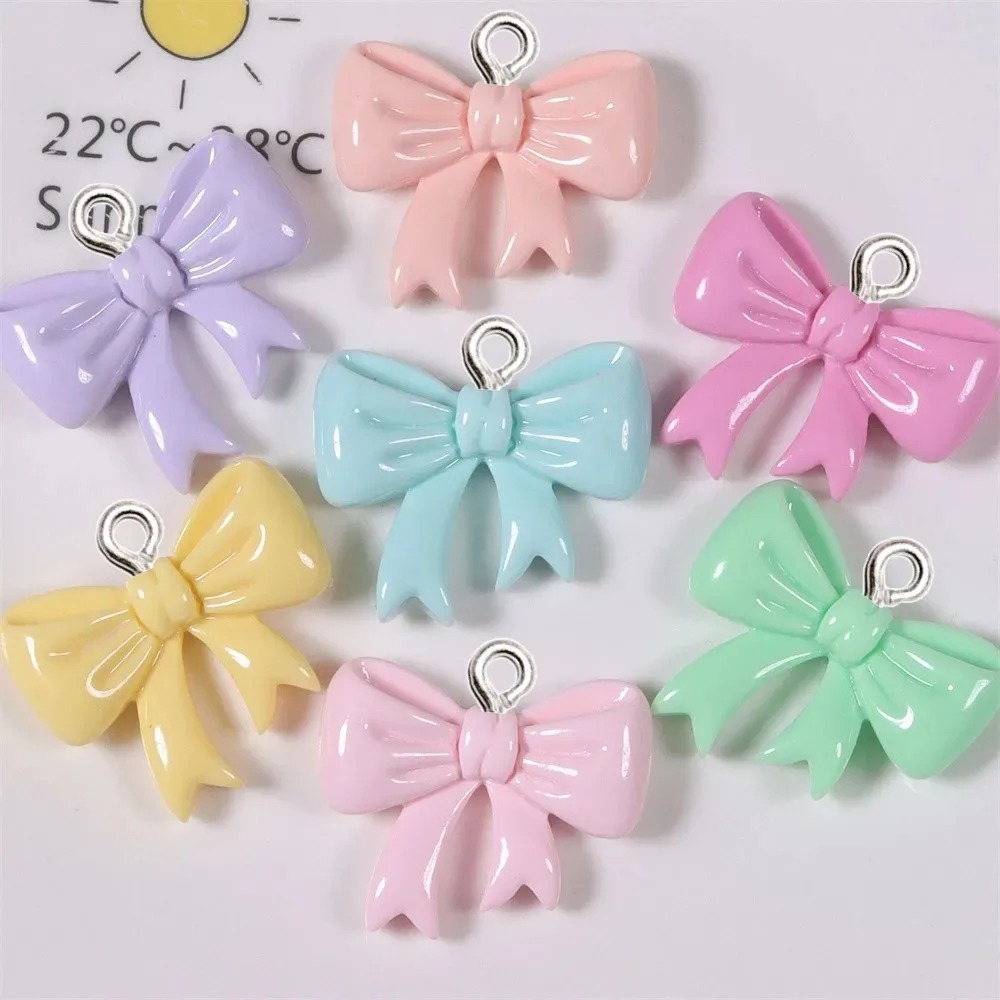 10 Pieces Candy Color Bow Resi - đánh giá và giá Resin Craft Ideas