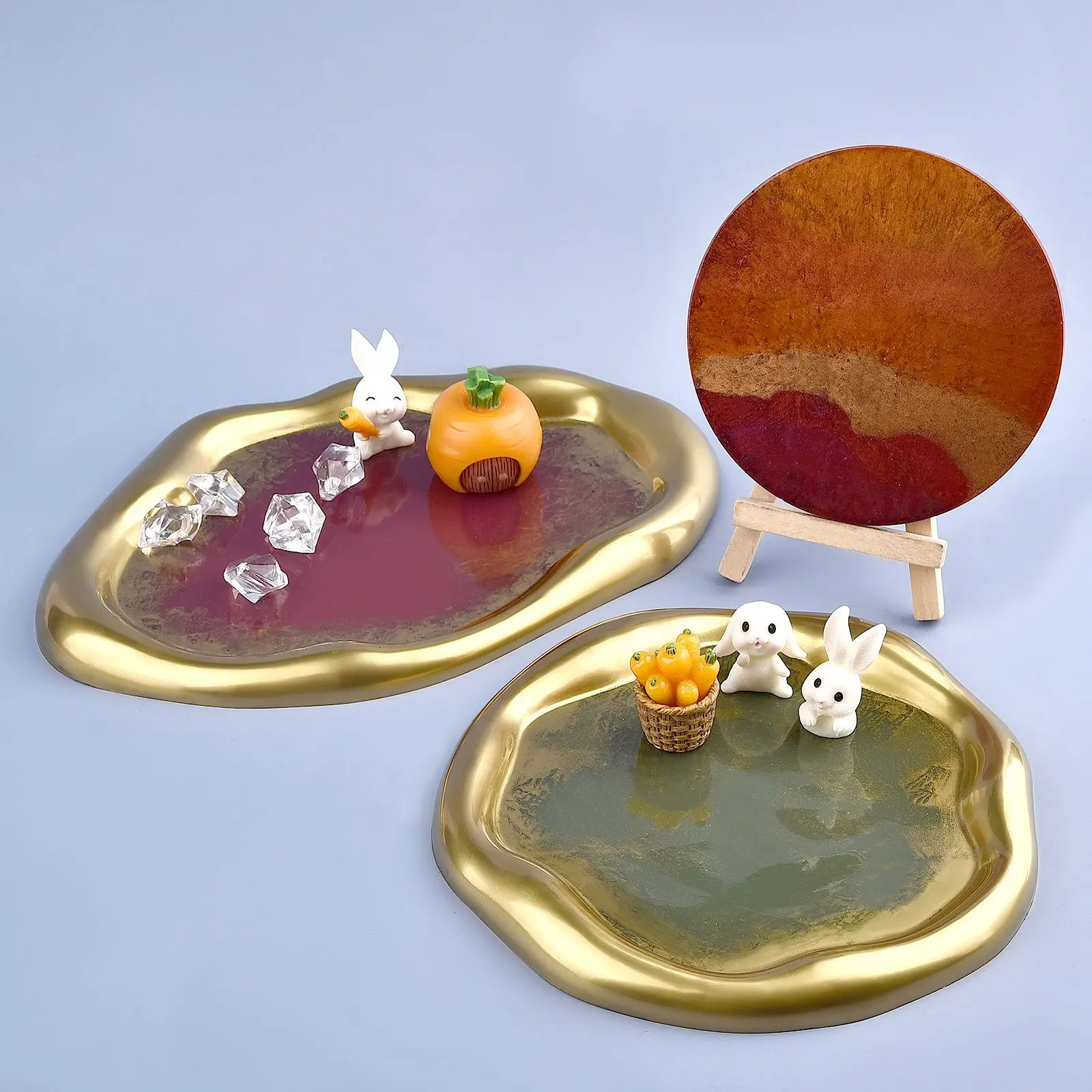 50g/Bottle Metallic Glitter Po - đánh giá và giá Resin Pigment Set