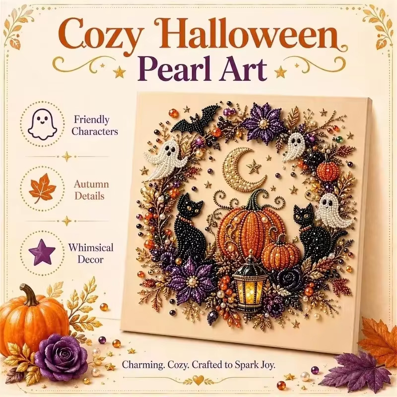@Halloween Ghost Pearl Art Kit - đánh giá và giá Resin Craft For Beginners