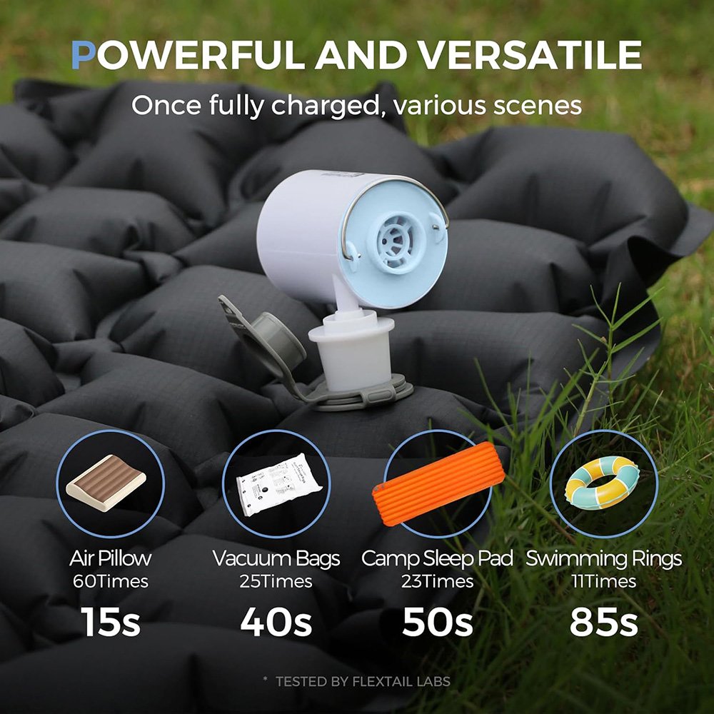 FLEXTAIL Portable Air Pump, Mi - đánh giá và giá Vacuum Chamber Small