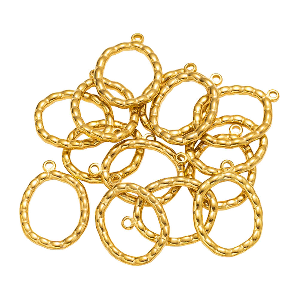 5pcs Stainless Steel Heart Rou - đánh giá và giá Resin Craft Material