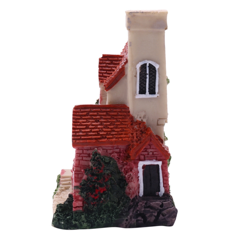Cute Mini Resin House Miniatur - đánh giá và giá Crafting Resin