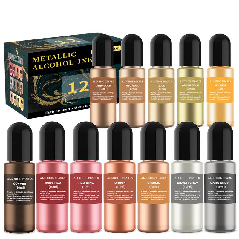 1 Set Resin Pigment Kit Art In - đánh giá và giá Resin Dye Alcohol