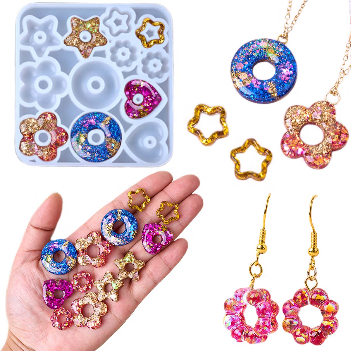 Multifuntional Jewelry Silicon - đánh giá và giá Resin Craft Ideas