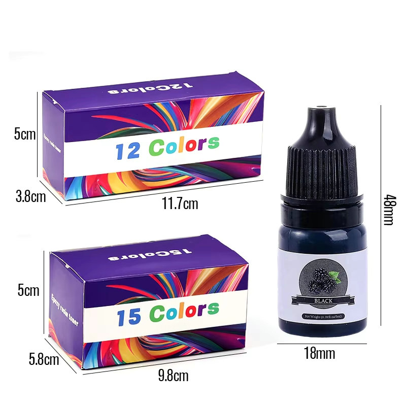 Epoxy Resin Color Pigment 24 V - đánh giá và giá Resin Jewelry Kit
