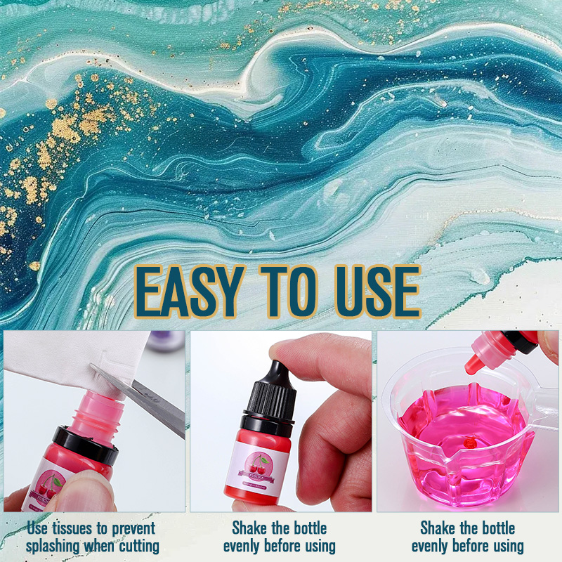 Epoxy Resin Color Pigment 24 V - đánh giá và giá Resin Jewelry Kit
