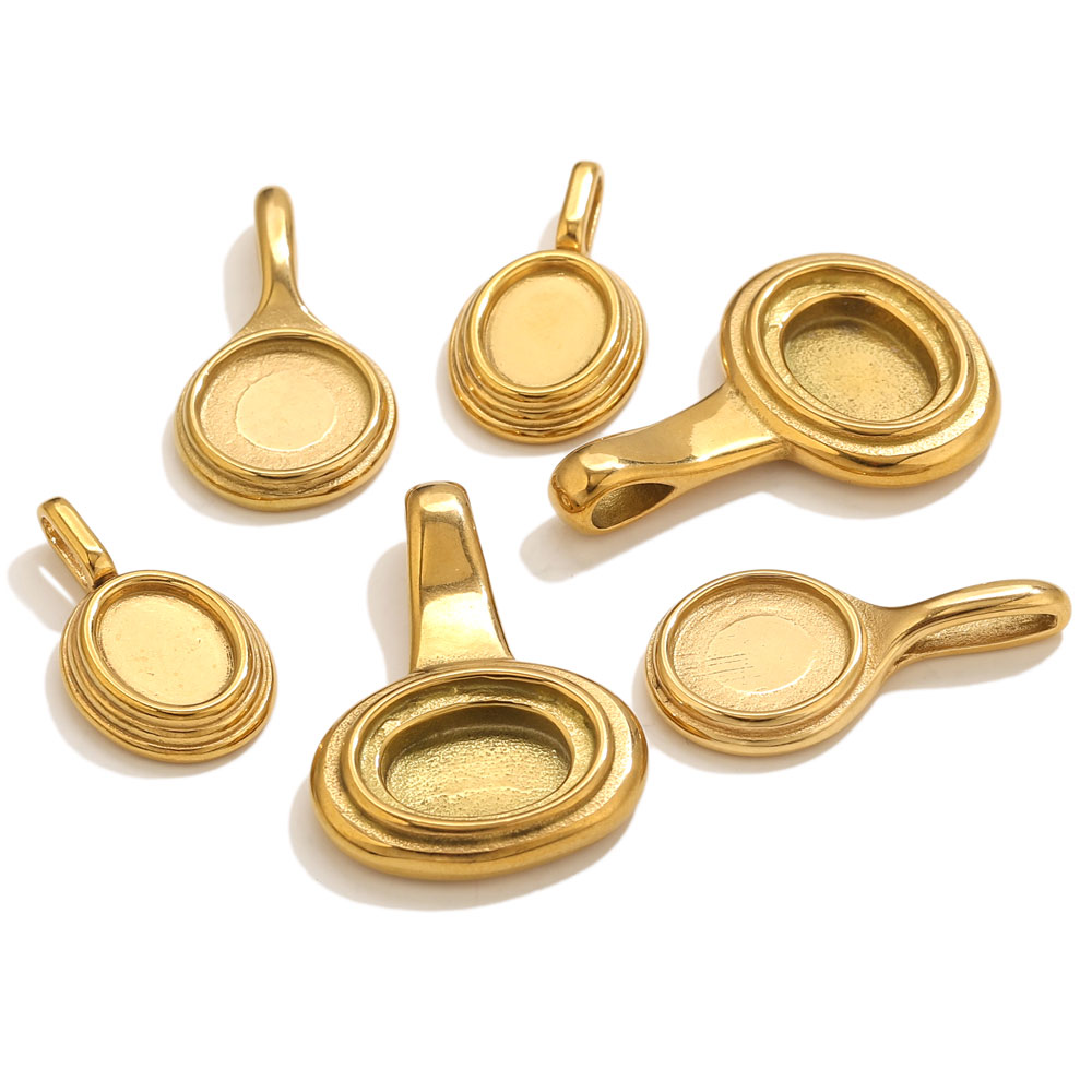 5pcs Stainless Steel Round Ova - đánh giá và giá Crafting Resin