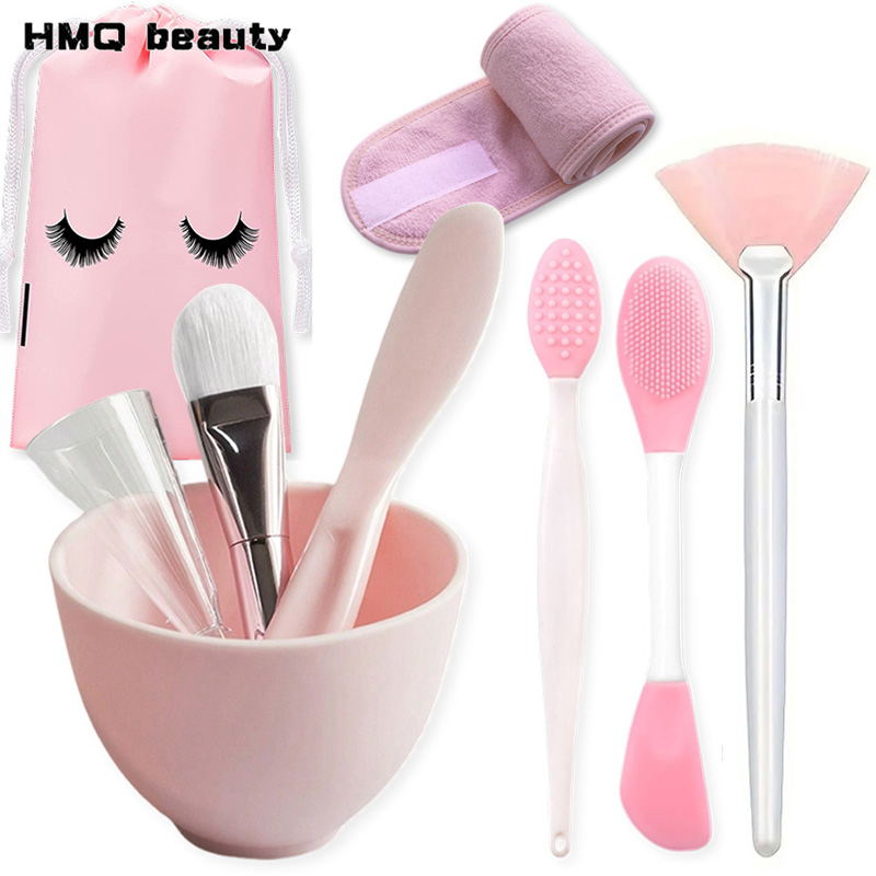 9pcs/set Silicone Face Mask Mi - đánh giá và giá Mixing Cup Silicone