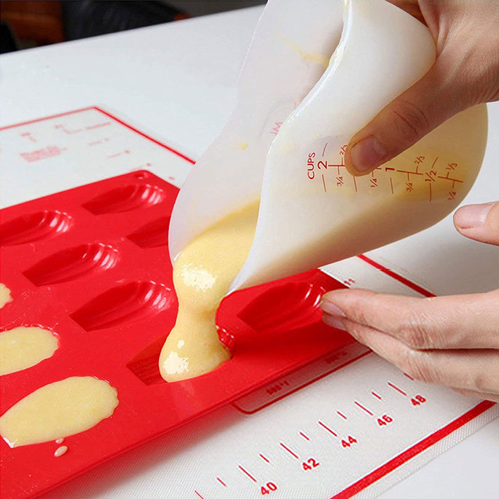 JCD Silicone Measuring Cup Dou - đánh giá và giá Mixing Cup Silicone
