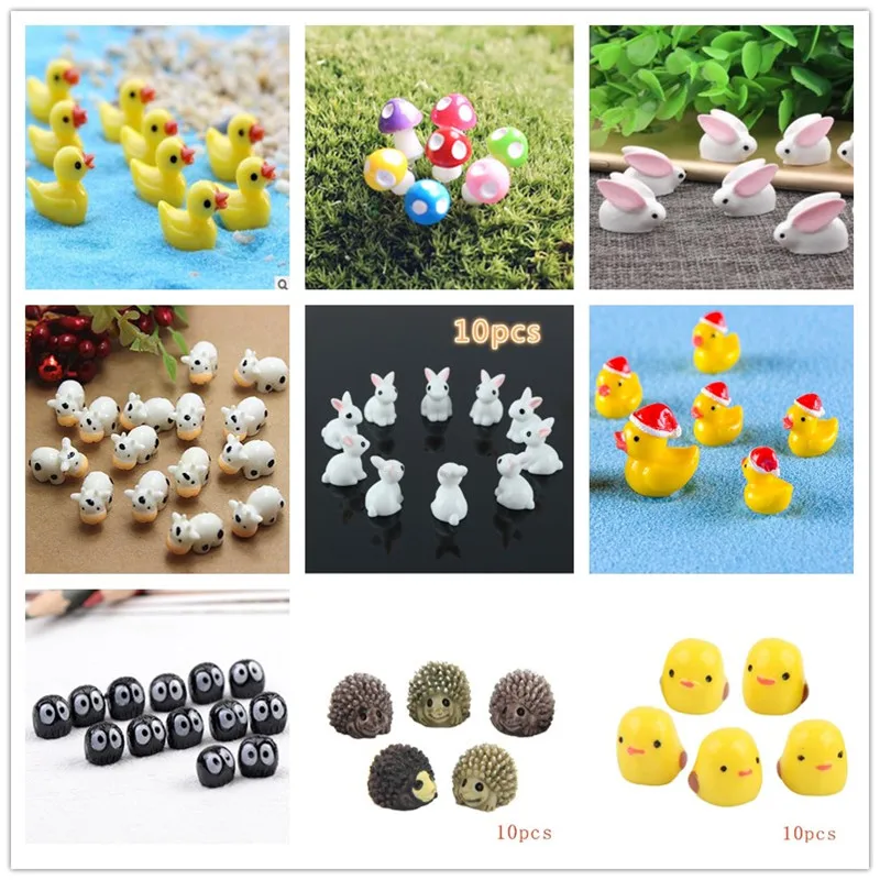 10 Chiếc/Nhím Bò/Động Vật Dễ T - đánh giá và giá Terrarium Moss Art