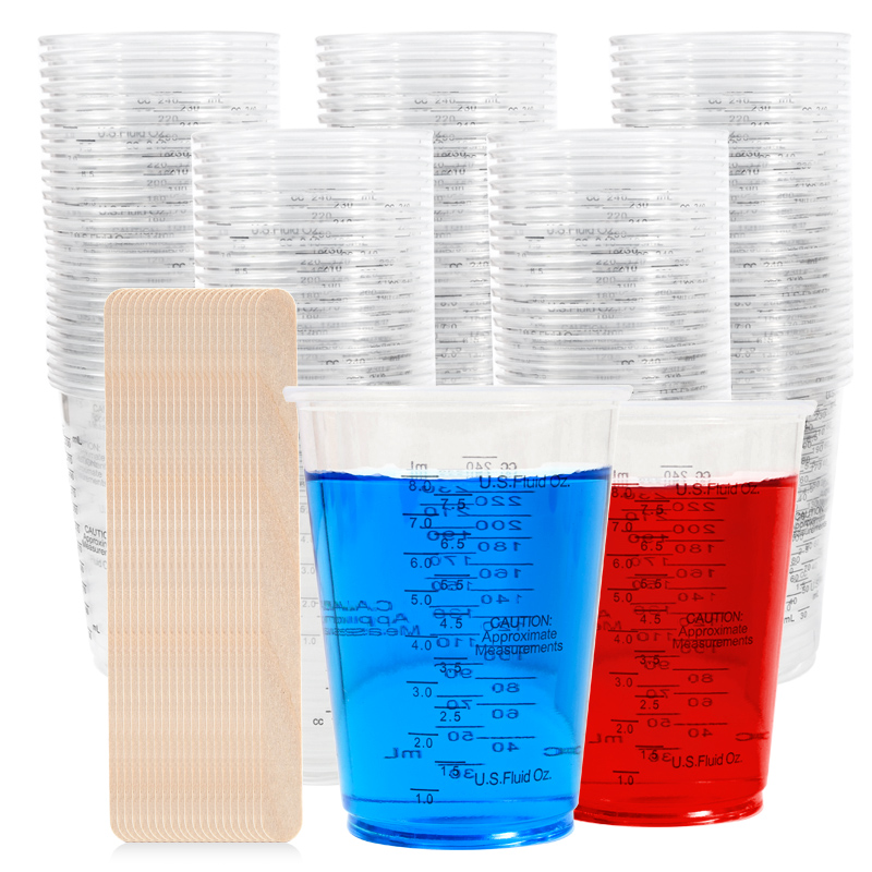 FAIS DU 8oz Disposable Measuri - đánh giá và giá Mixing Cup Silicone