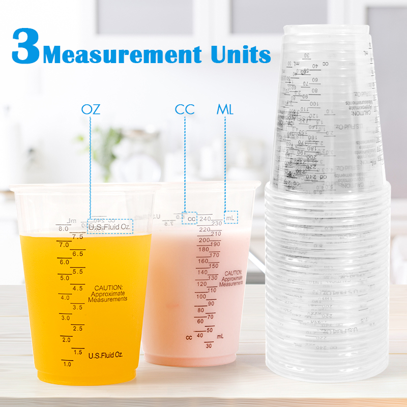 FAIS DU 8oz Disposable Measuri - đánh giá và giá Mixing Cup Silicone