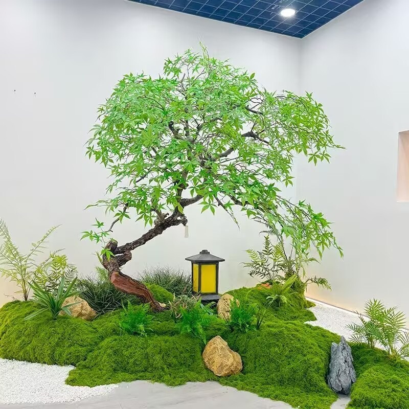 Aqumotic Artificial Turf Simul - đánh giá và giá Terrarium Moss Art