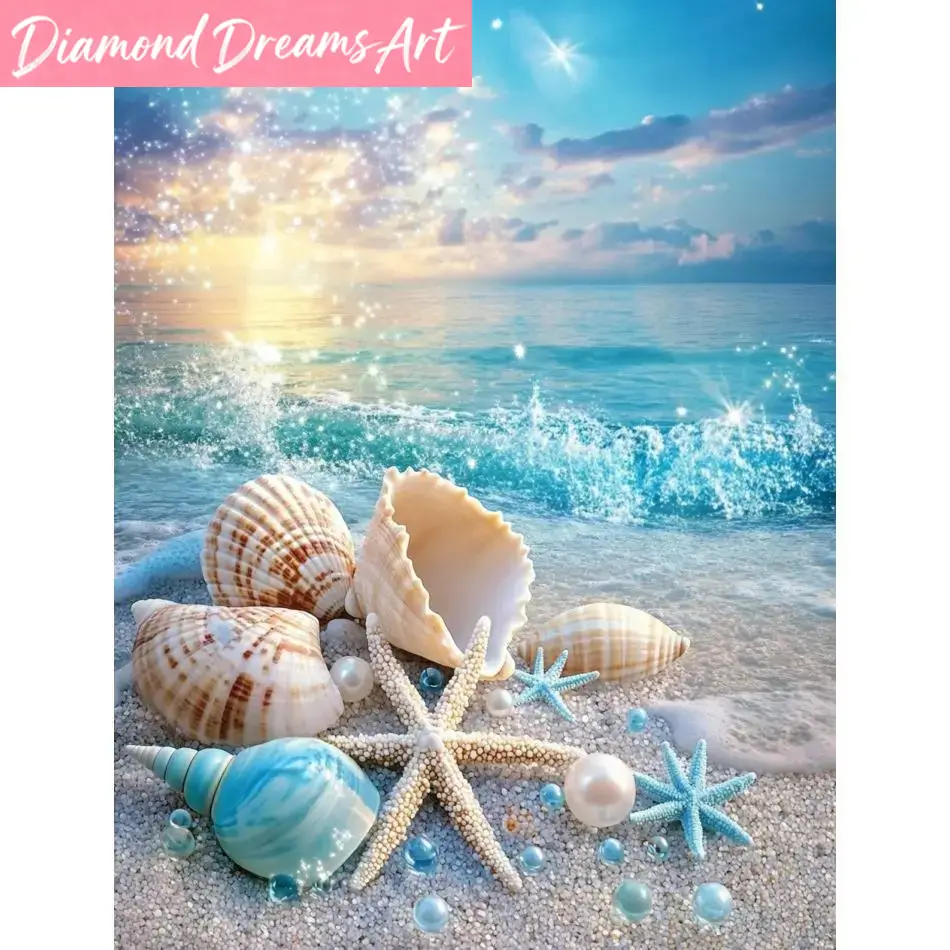 Frameless, Beach Shell Diamond - đánh giá và giá Resin Craft For Beginners