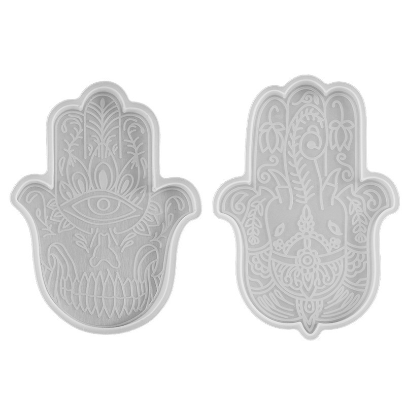 1 Cái DIY Coaster Tay Fatima D - đánh giá và giá Silicone Mold Tray