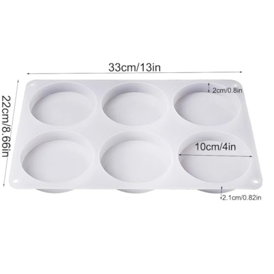 6-Cavity Deep Round Coaster Si - đánh giá và giá Coaster Mold Round
