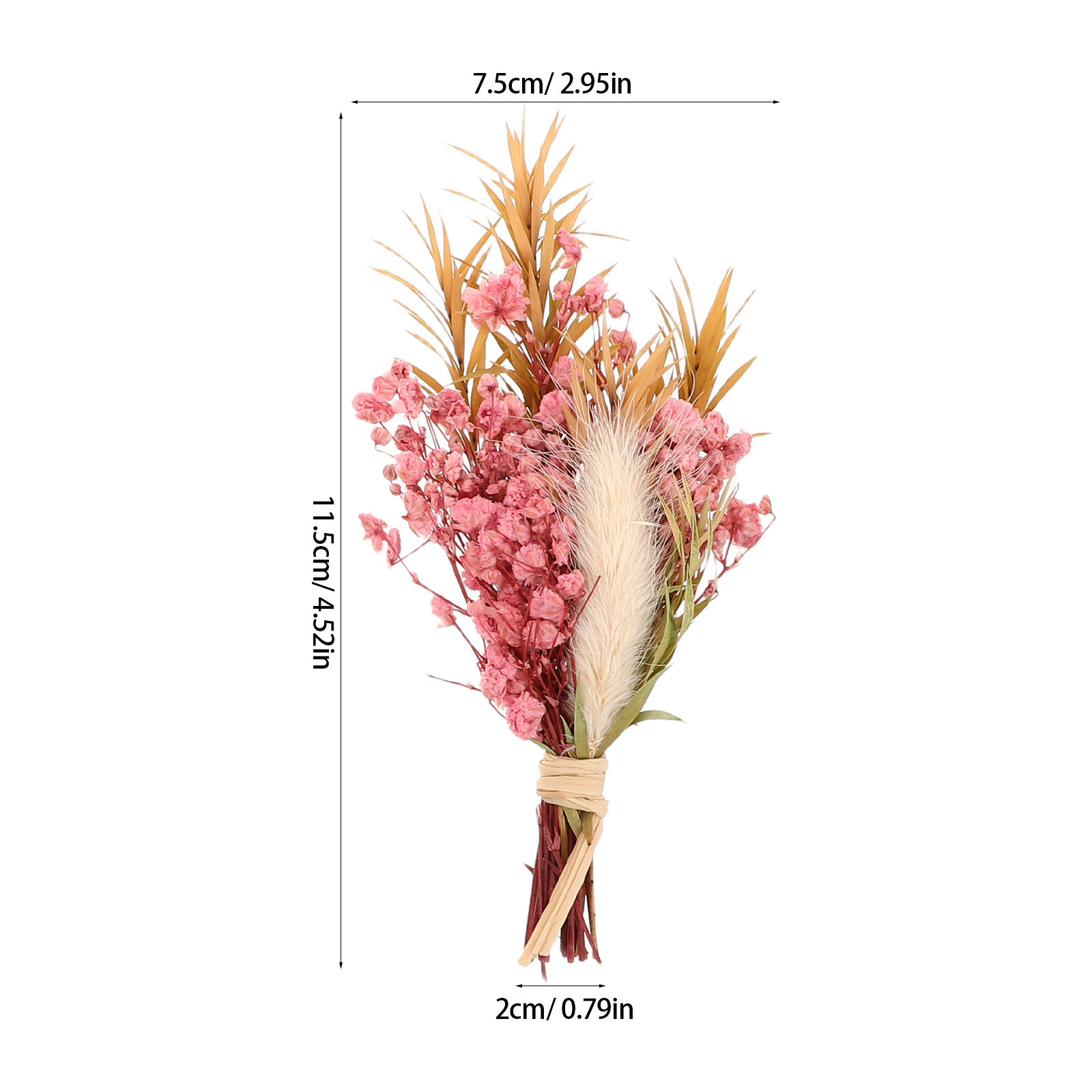 3Pcs Mini Dried Floral Bouquet - đánh giá và giá Dried Flower Bulk