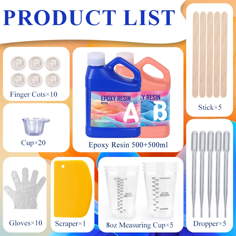 Easy Mixing Epoxy Resin Kit Cr - đánh giá và giá Resin Jewelry Kit