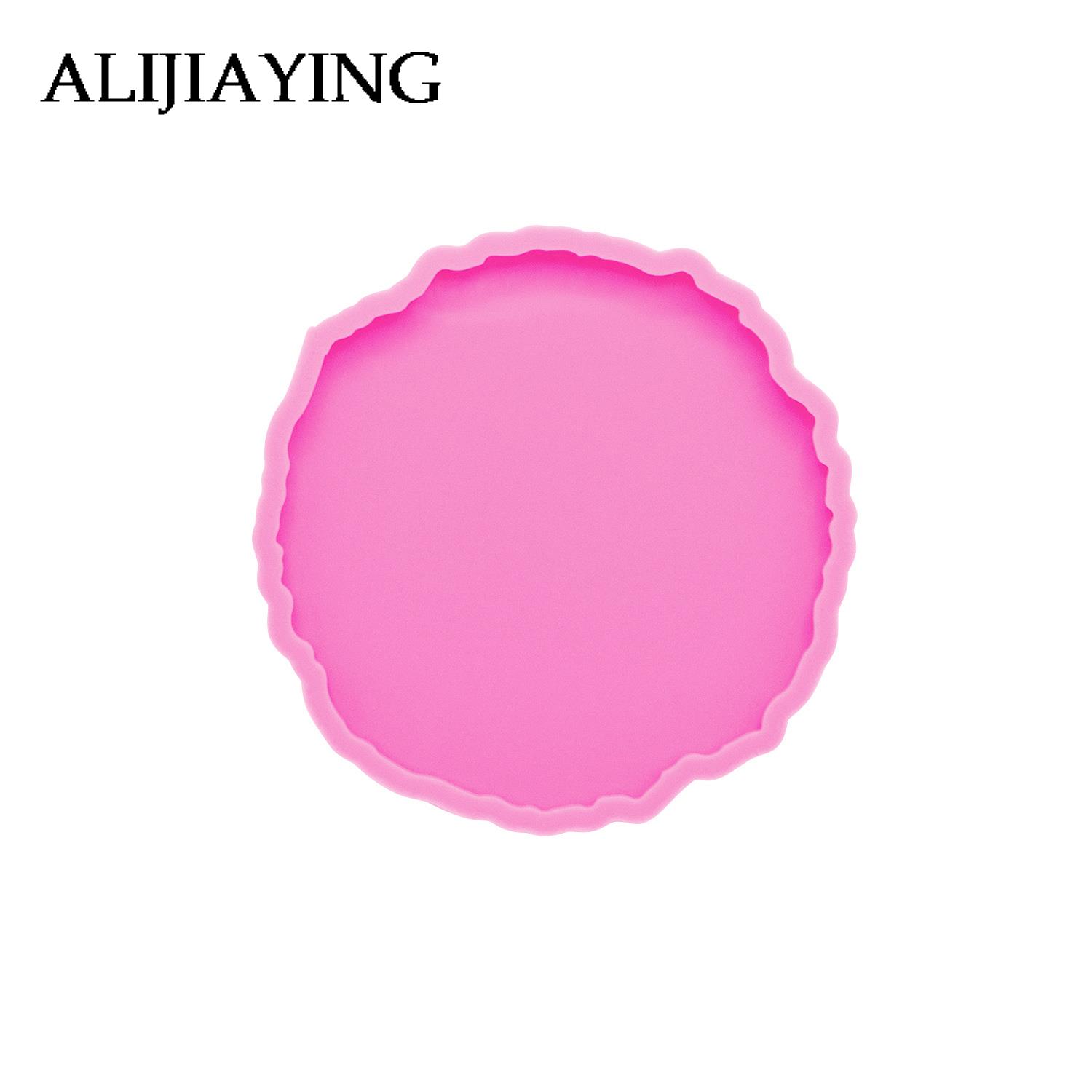 DY0278 mịn bề mặt Geode đế lót - đánh giá và giá Geode Mold Silicone