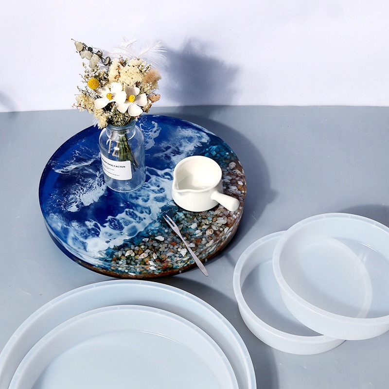 Round Epoxy Table Resin Molds, - đánh giá và giá Coaster Mold Round