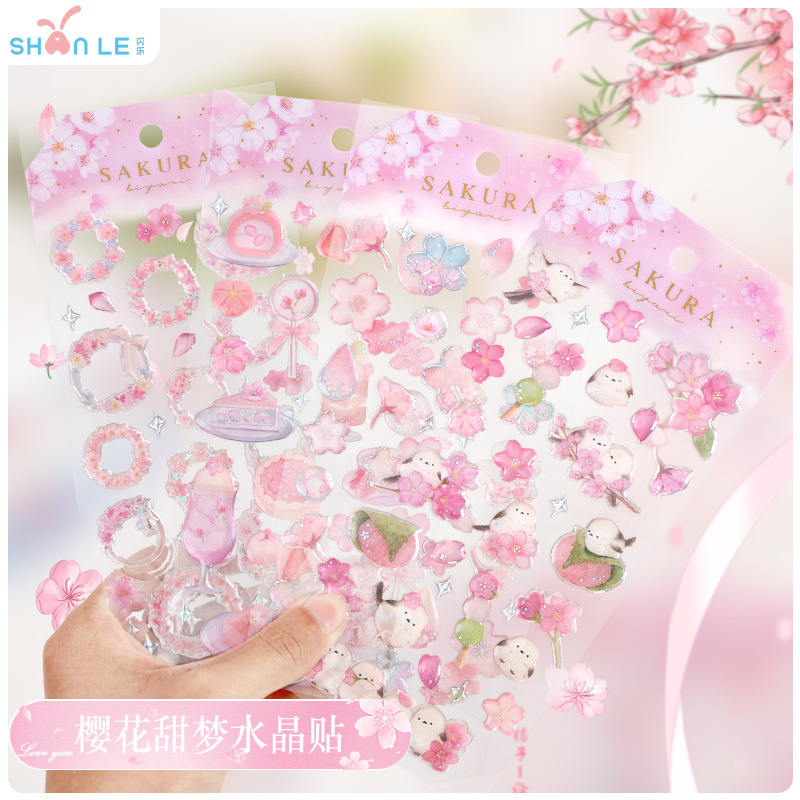 Japanese Style Sakura Crystal  - đánh giá và giá Resin Craft Material