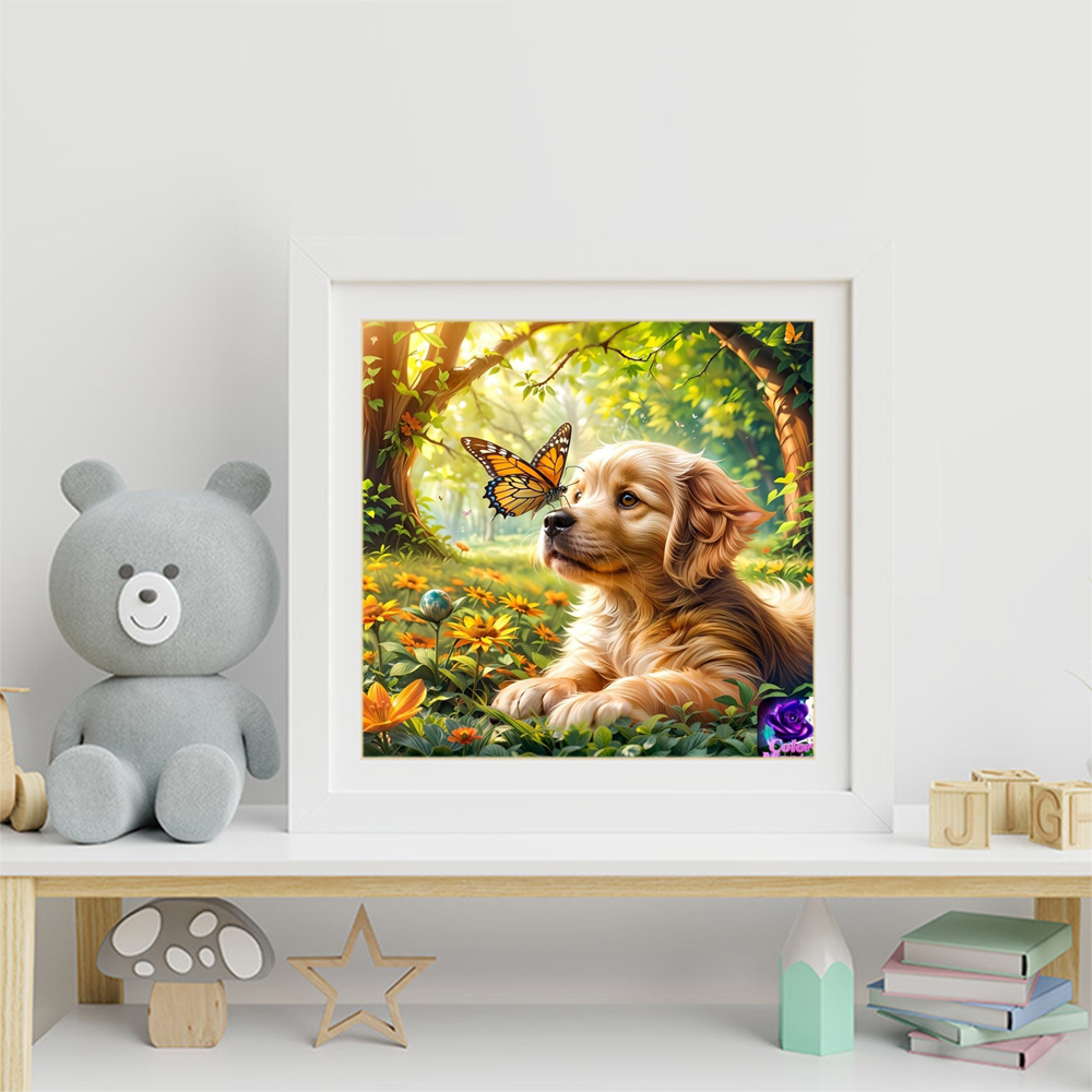 EverShine Diamond Mosaic Dog A - đánh giá và giá Resin Craft For Beginners