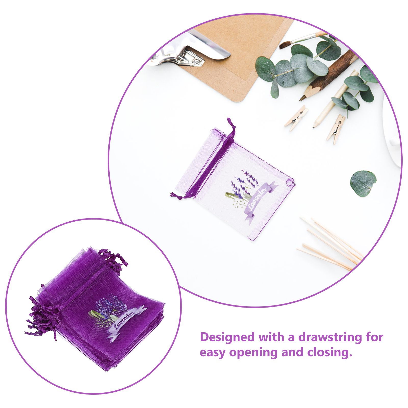20 Pcs Empty Lavender Sachets  - đánh giá và giá Dried Flower Bulk