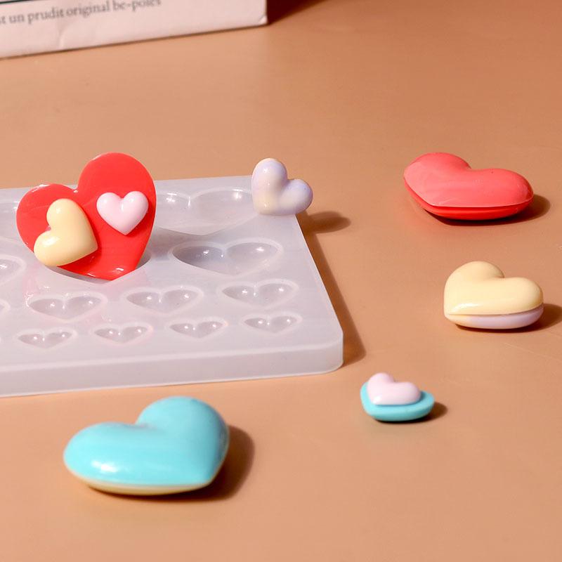 Silicone Mold Heart Shape Pend - đánh giá và giá Resin Craft Workshop