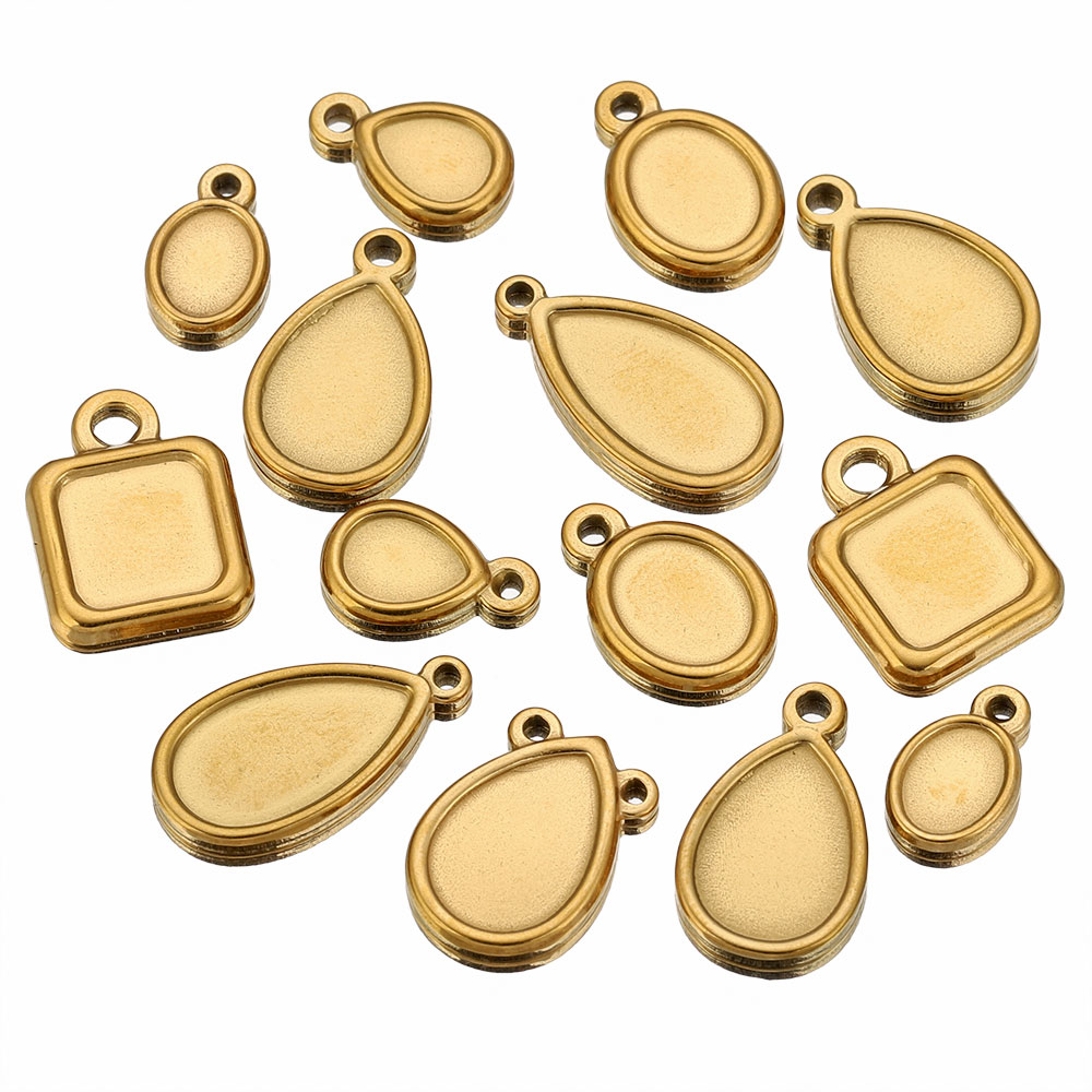 5pcs Stainless Steel Square Dr - đánh giá và giá Resin Craft Projects
