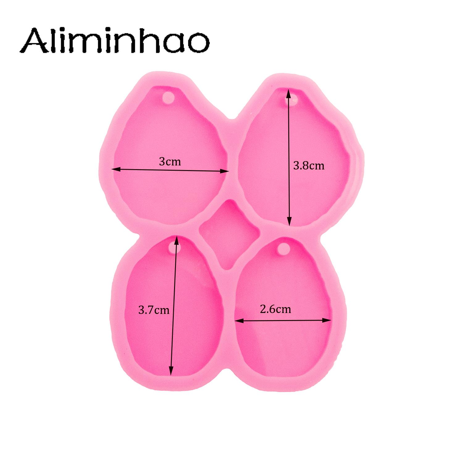 DY1085 Sáng Bóng Geodes Khuôn  - đánh giá và giá Geode Mold Silicone