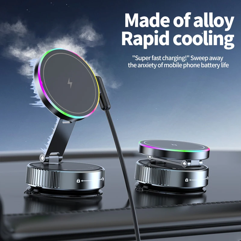 15W Wireless Car Charger Phone - đánh giá và giá Vacuum Chamber Small