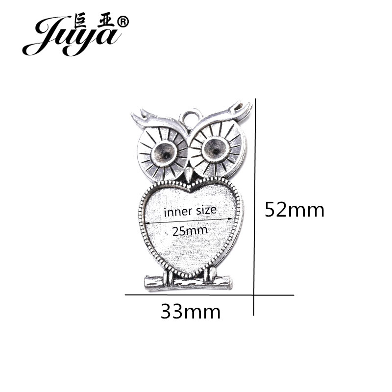 5 cái/lốc 25mm Hình Trái Tim C - đánh giá và giá Bezels Set Pendant