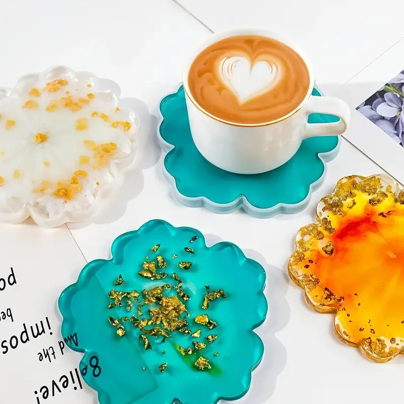DIY Sakura Shaped Silicone Res - đánh giá và giá Geode Mold Silicone