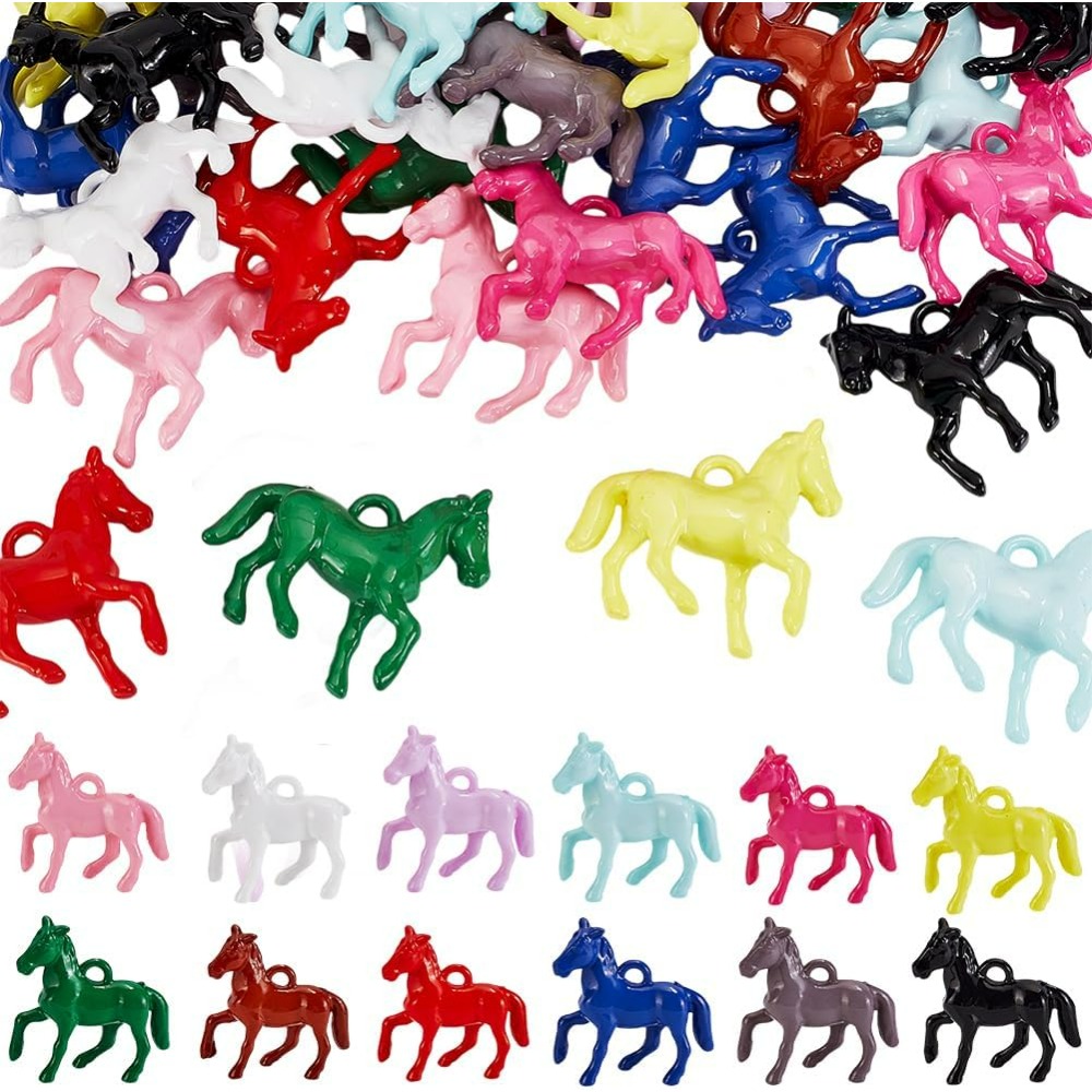 48pcs Opaque Acrylic Pendants  - đánh giá và giá Crafting Resin