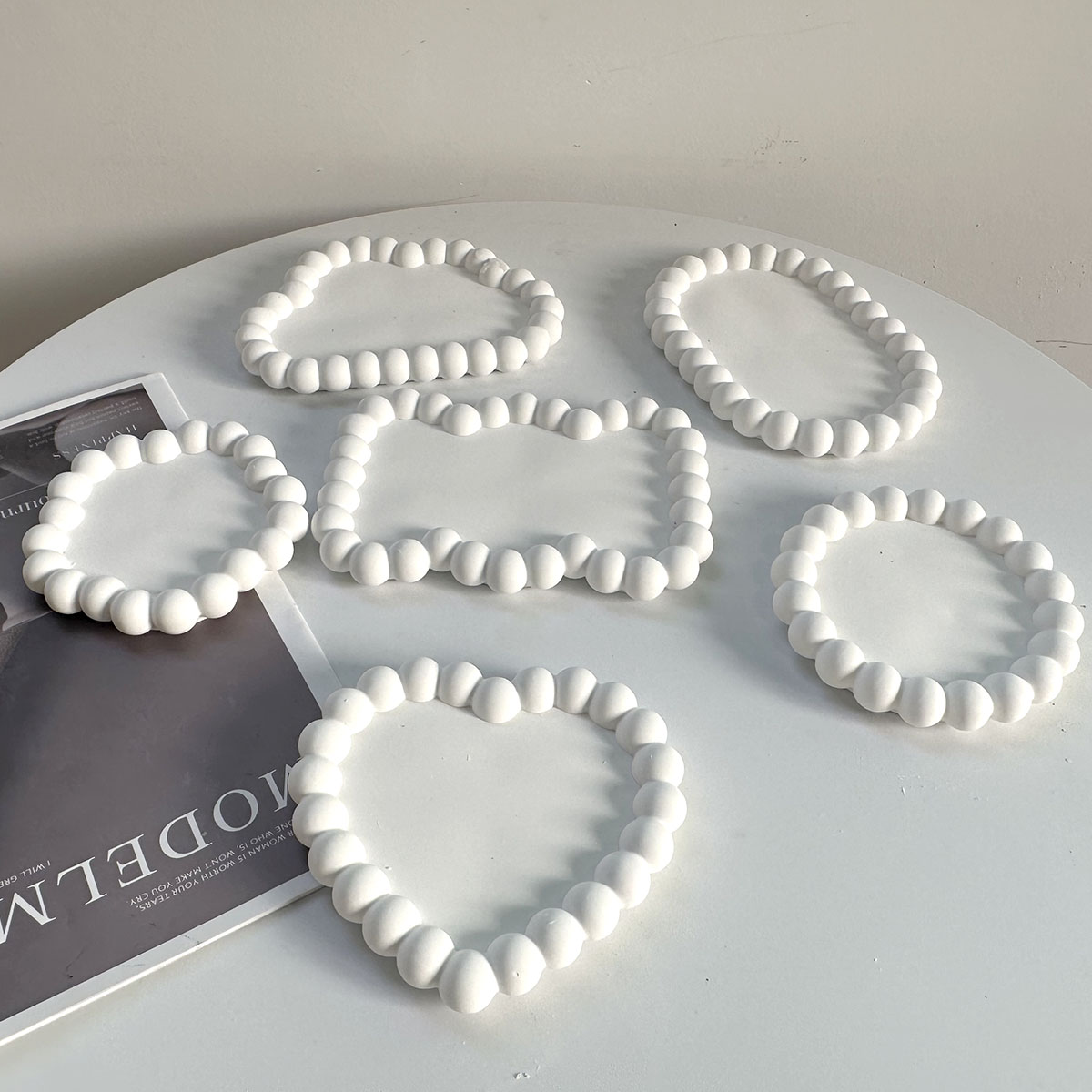 Bubble Storage Tray Silicone M - đánh giá và giá Coaster Mold Round