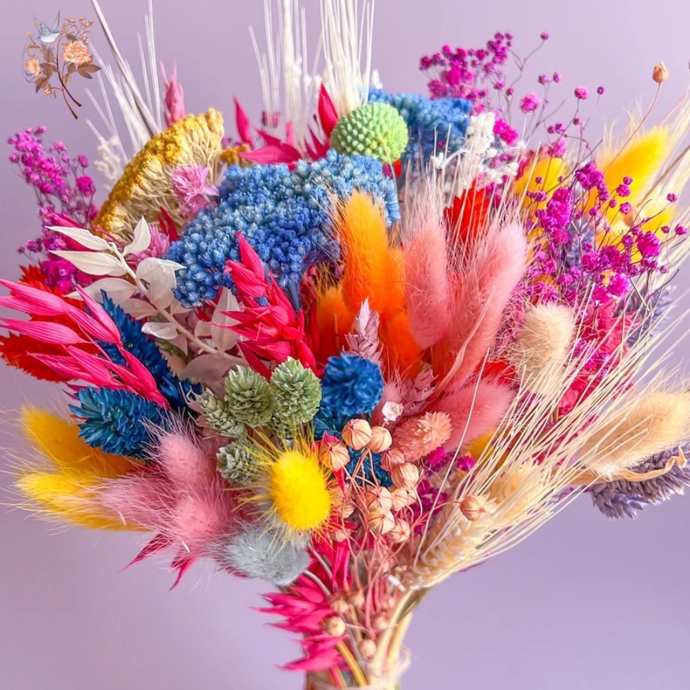 Colorful Dried Flowers Wedding - đánh giá và giá Dried Flower Bulk