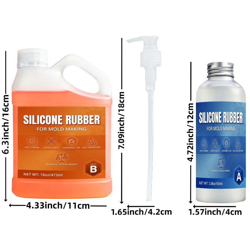 Durable Liquid Rubber Material - đánh giá và giá Resin Craft Material