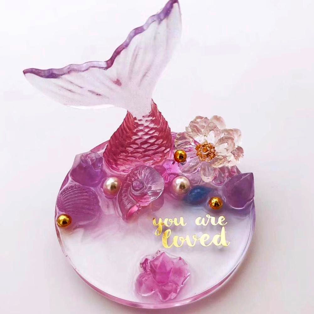 DIY Craft Silicone Fluid Arts  - đánh giá và giá Coaster Mold Round