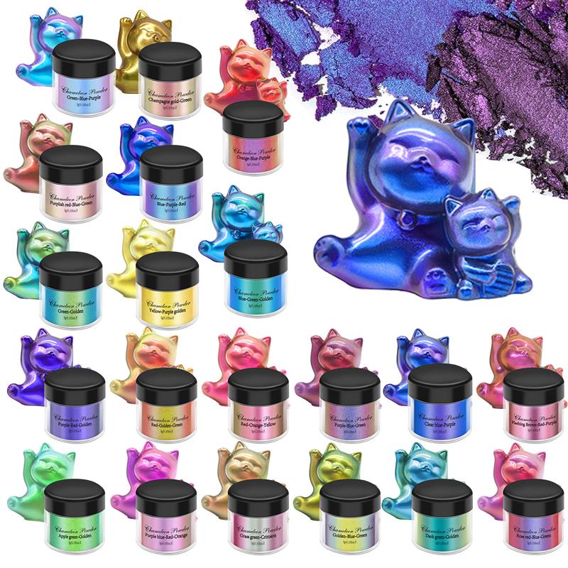 3g Mirror Chameleons Resin Pig - đánh giá và giá Resin Pigment Set