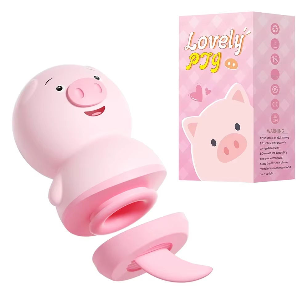 Mini Pig Licking Tongue Vibrat - đánh giá và giá Vacuum Chamber Small