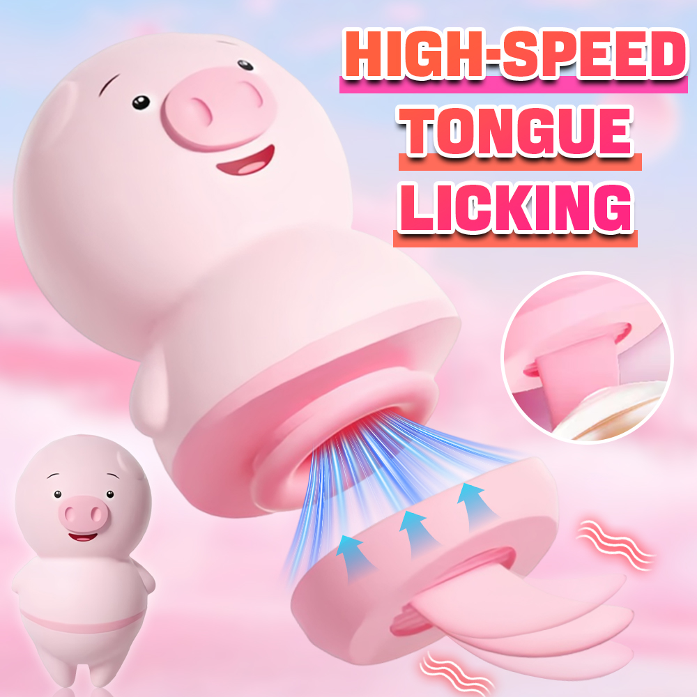 Mini Pig Licking Tongue Vibrat - đánh giá và giá Vacuum Chamber Small
