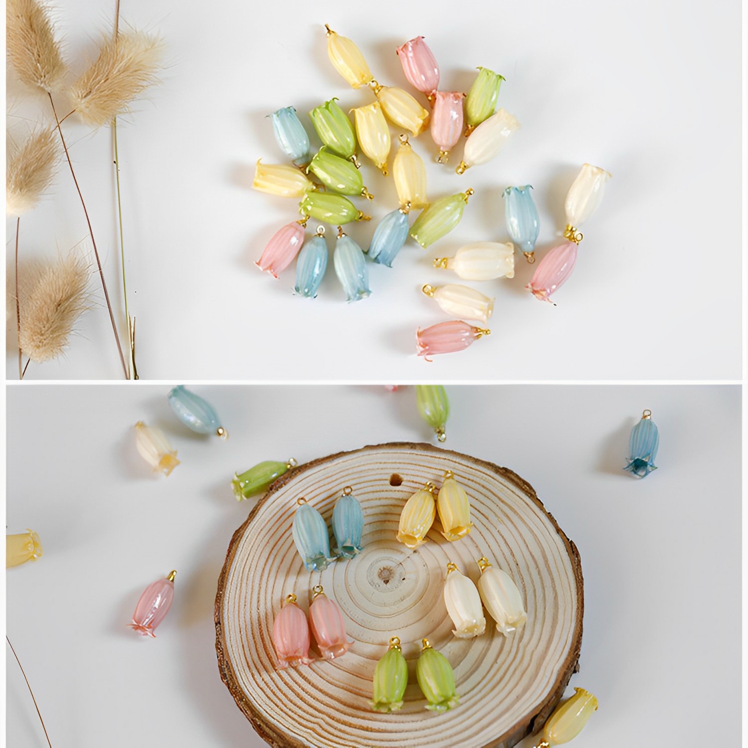Aqumotic 10pcs Small Flower Co - đánh giá và giá Resin Craft Ideas