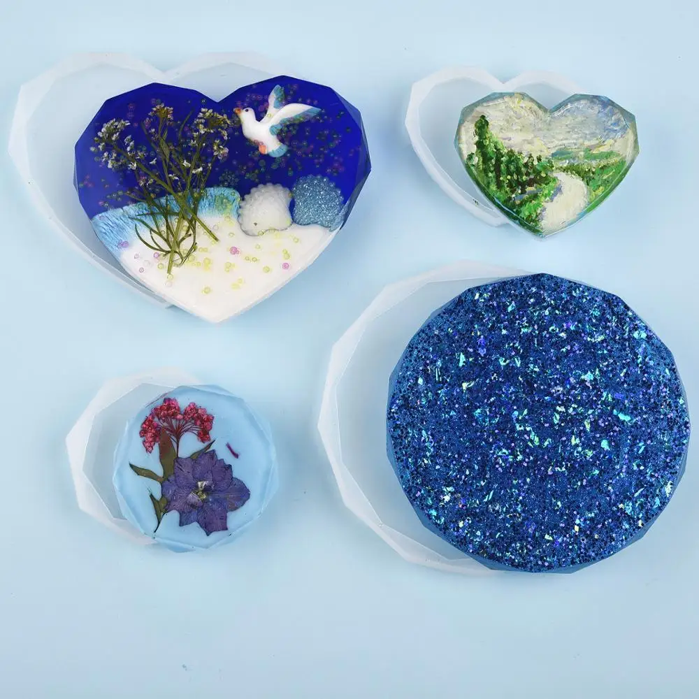 Resin Coaster Silicone Mold Ca - đánh giá và giá Coaster Mold Round