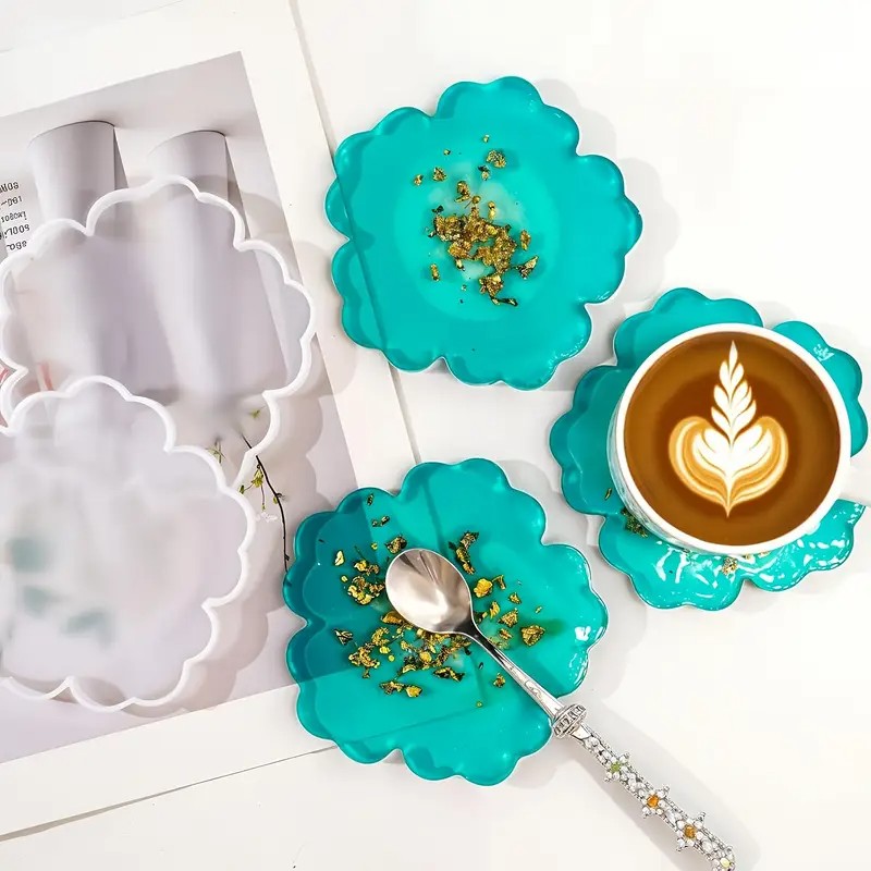 DIY Sakura Shaped Resin Mold - - đánh giá và giá Geode Mold Silicone