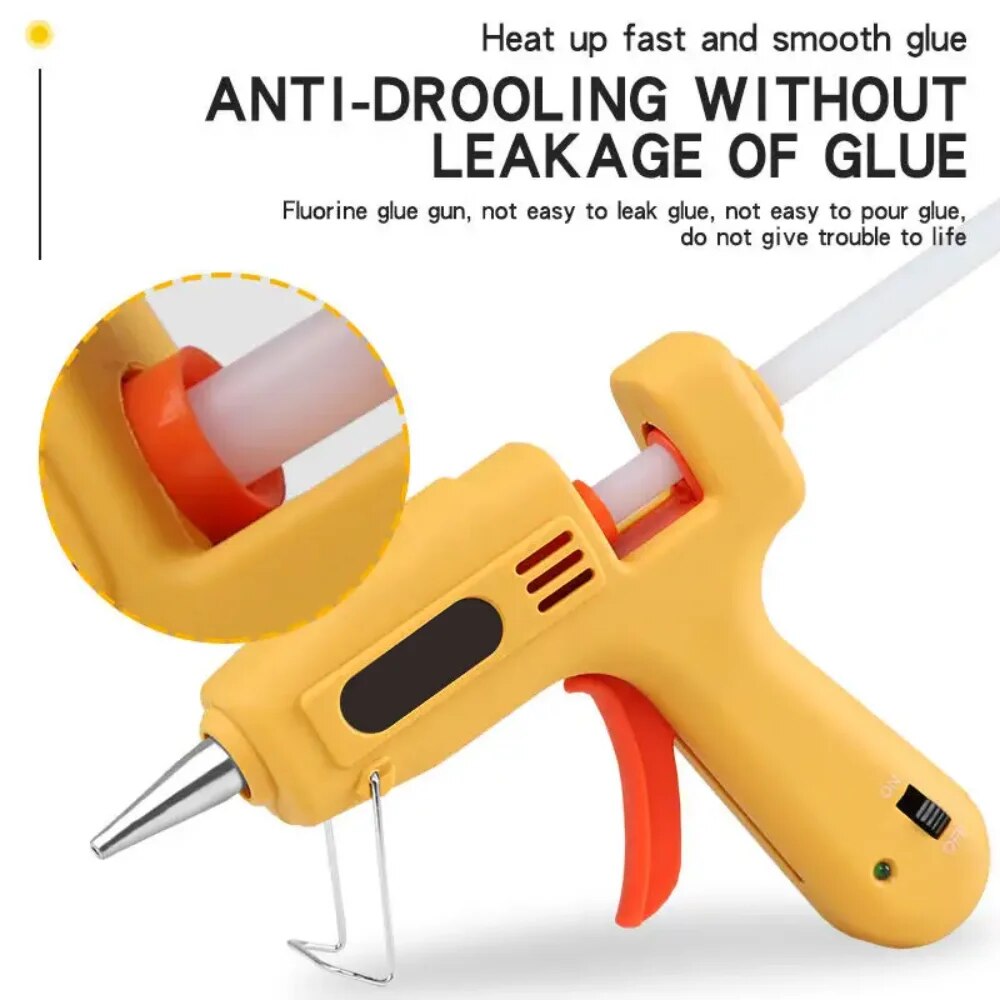 Hot Glue Gun Kit 20W Mini DIY  - đánh giá và giá Heat Gun Small